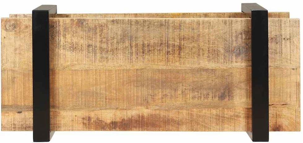 TV staliukas Televizoriaus spintelė, 90x40x40cm, neapdorota mango mediena
