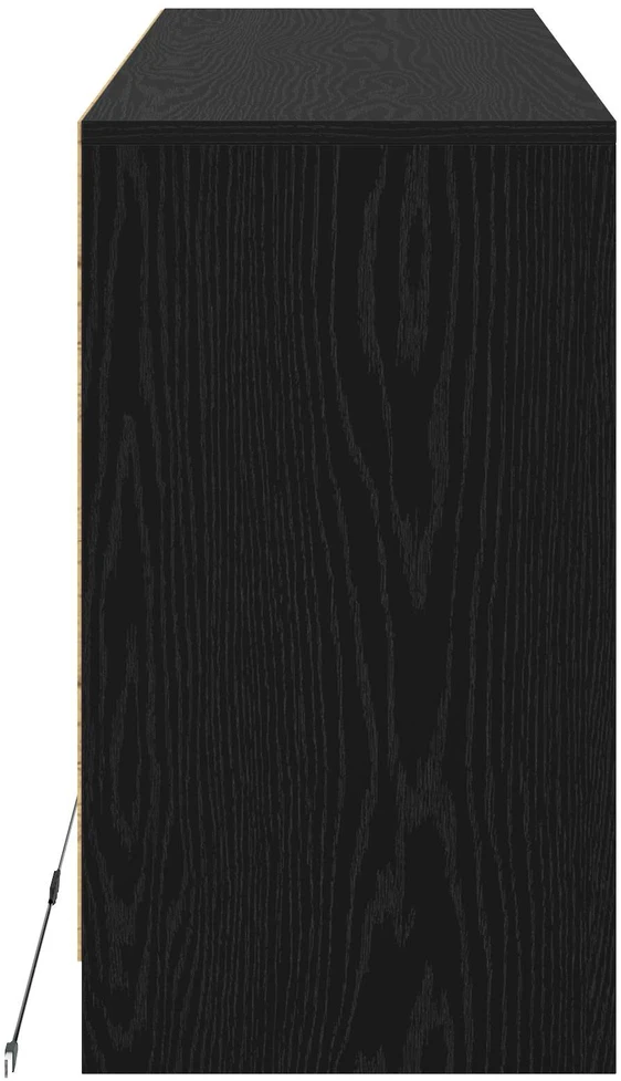 TV staliukas Televizoriaus spintelė 91 x 34 x 61 cm Juodojo ąžuolo