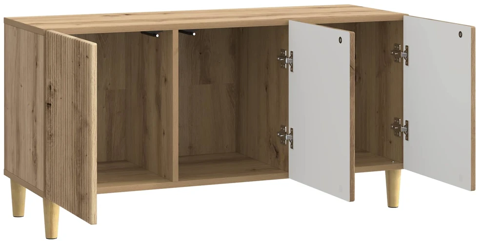 TV staliukas Televizoriaus spintelė 99 x 34,5 x 50 cm Artisano ąžuolo