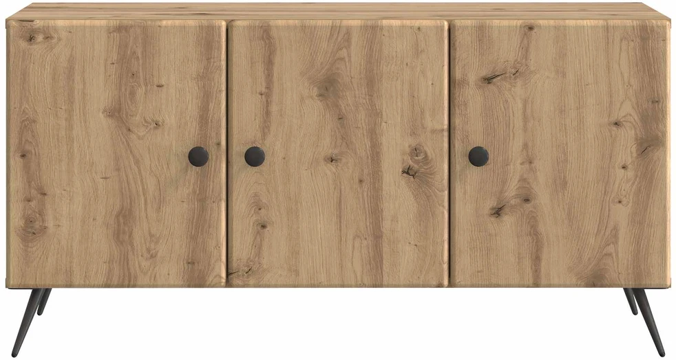 TV staliukas Televizoriaus spintelė 99 x 34,5 x 50 cm Artisano ąžuolo