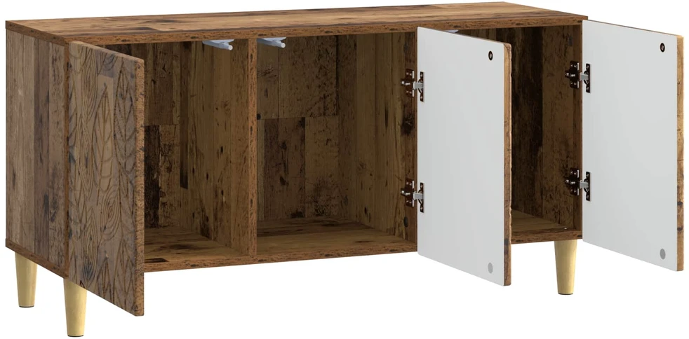 TV staliukas Televizoriaus spintelė 99 x 34,5 x 50 cm Sendintos medienos