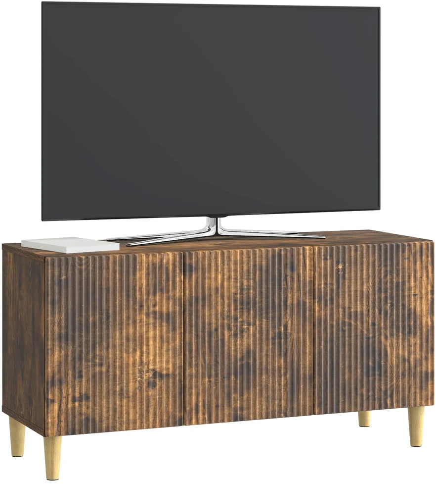 TV staliukas Televizoriaus spintelė 99 x 34,5 x 50 cm Dūminio ąžuolo