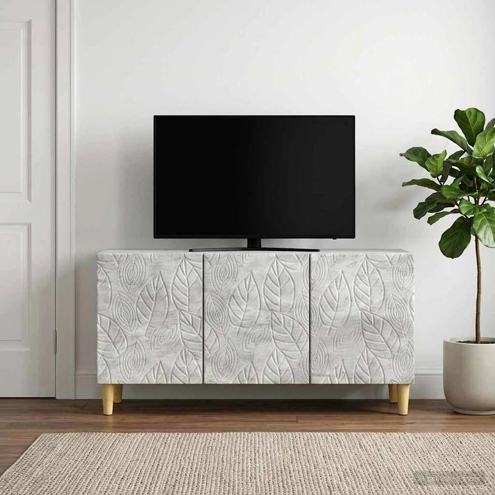 TV staliukas Televizoriaus spintelė 99 x 34,5 x 50 cm Betono pilka