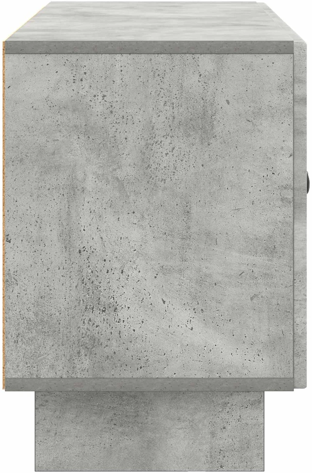 TV staliukas Televizoriaus spintelė 99 x 34,5 x 50 cm Betono pilka