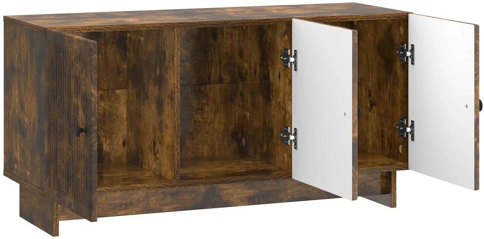 TV staliukas Televizoriaus spintelė 99 x 34,5 x 50 cm Dūminio ąžuolo