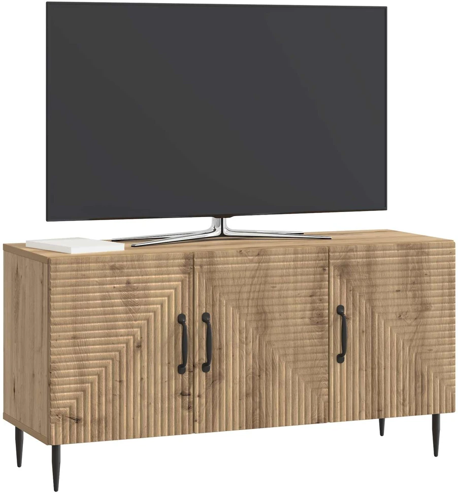 TV staliukas Televizoriaus spintelė 99 x 34,5 x 50 cm Artisano ąžuolo