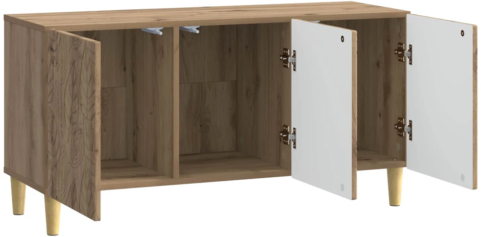 TV staliukas Televizoriaus spintelė 99 x 34,5 x 50 cm Artisano ąžuolo