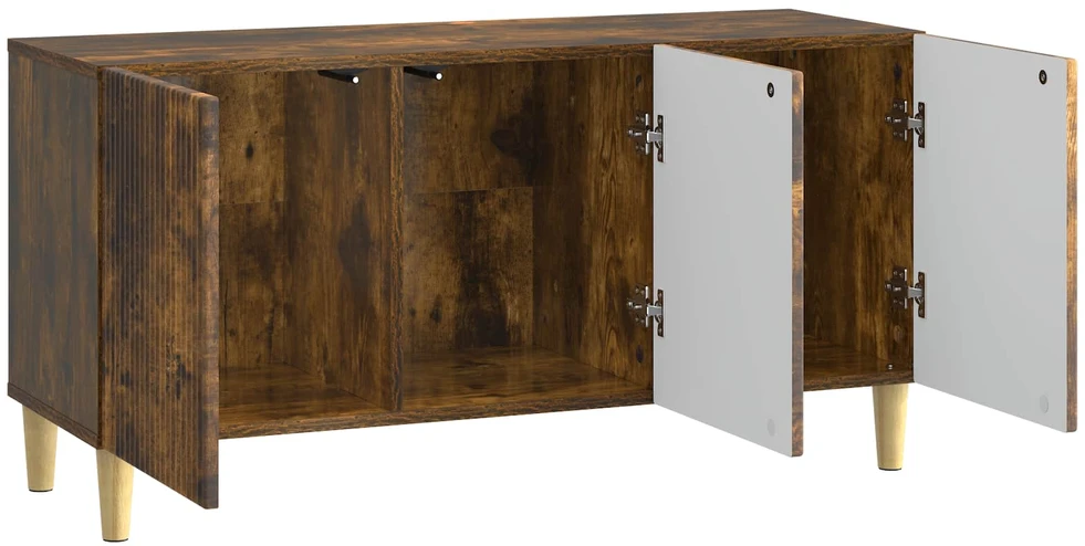 TV staliukas Televizoriaus spintelė 99 x 34,5 x 50 cm Dūminio ąžuolo