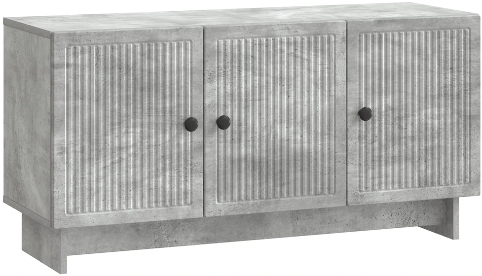 TV staliukas Televizoriaus spintelė 99 x 34,5 x 50 cm Betono pilka