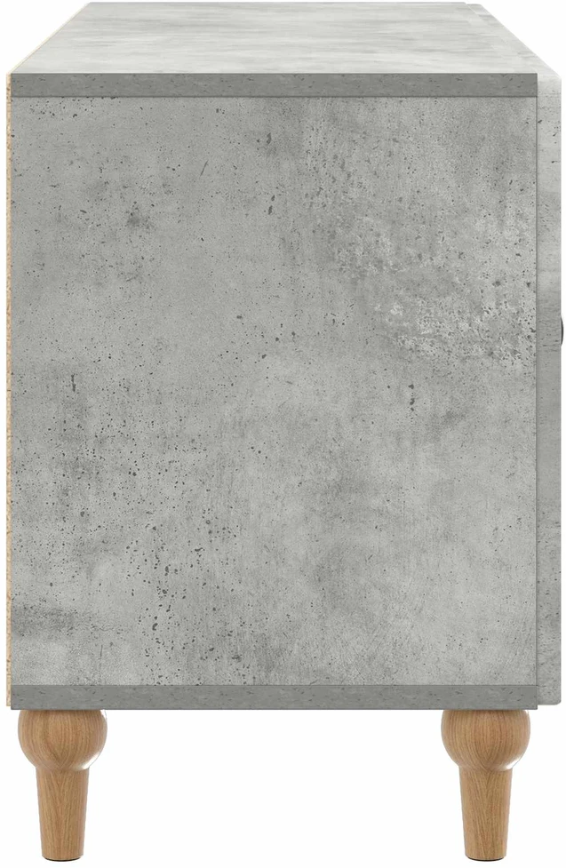 TV staliukas Televizoriaus spintelė 99 x 34,5 x 50 cm Betono pilka