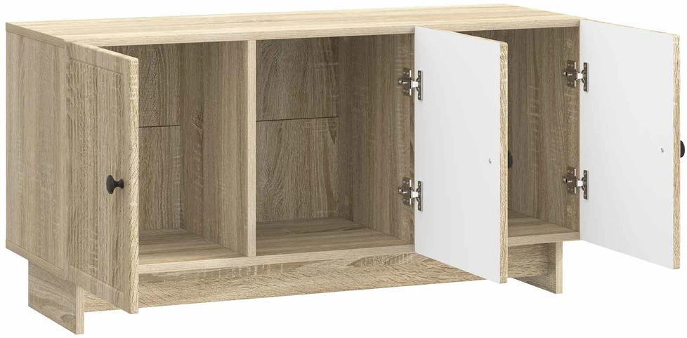 TV staliukas Televizoriaus spintelė 99 x 34,5 x 50 cm Sonoma ąžuolas