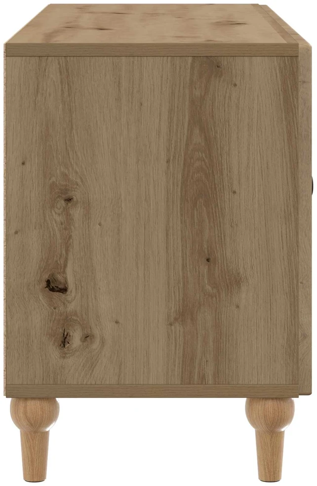 TV staliukas Televizoriaus spintelė 99 x 34,5 x 50 cm Artisano ąžuolo