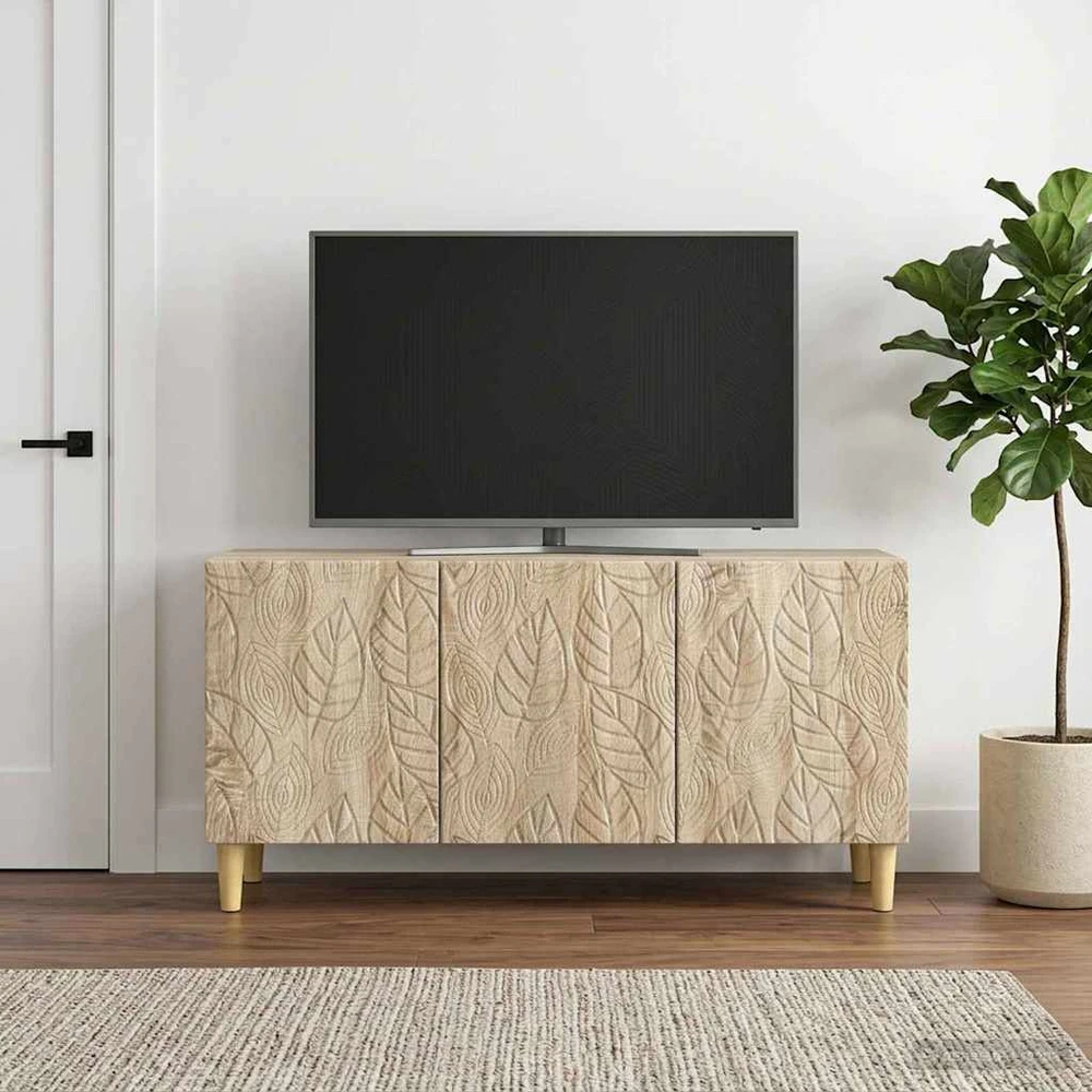 TV staliukas Televizoriaus spintelė 99 x 34,5 x 50 cm Sonoma ąžuolas