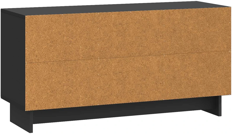 TV staliukas Televizoriaus spintelė 99 x 34,5 x 50 cm Juoda Apdirbta mediena