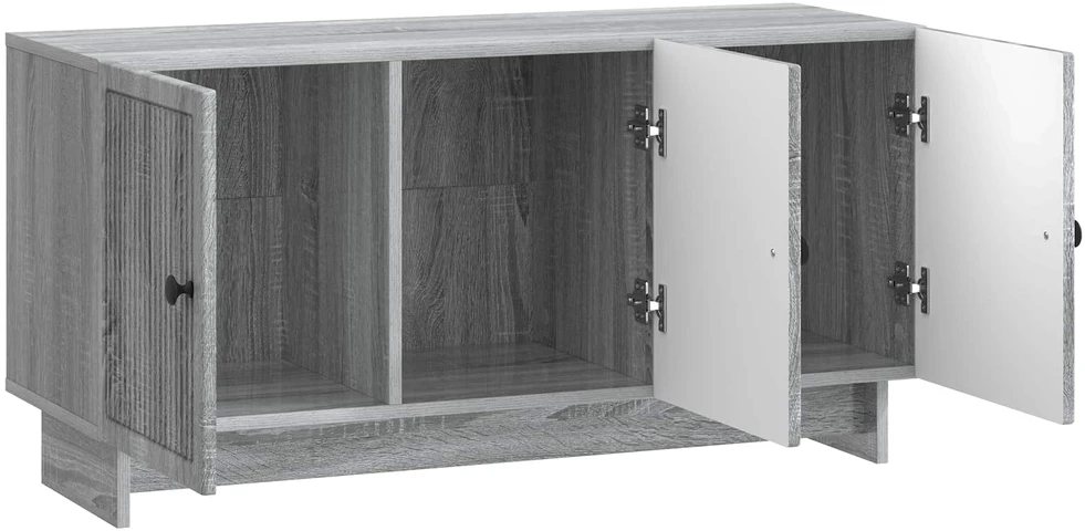 TV staliukas Televizoriaus spintelė 99 x 34,5 x 50 cm Pilka sonoma ąžuolo