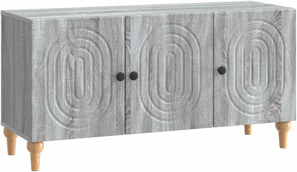 TV staliukas Televizoriaus spintelė 99 x 34,5 x 50 cm Pilka sonoma ąžuolo