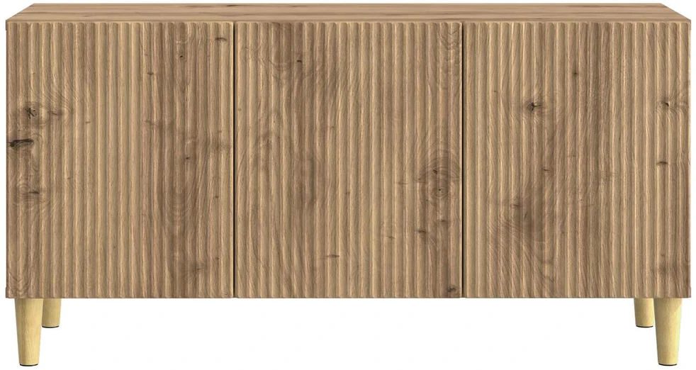 TV staliukas Televizoriaus spintelė 99 x 34,5 x 50 cm Artisano ąžuolo
