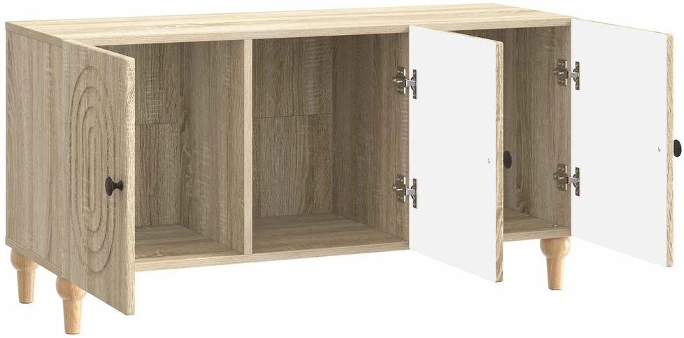 TV staliukas Televizoriaus spintelė 99 x 34,5 x 50 cm Sonoma ąžuolas