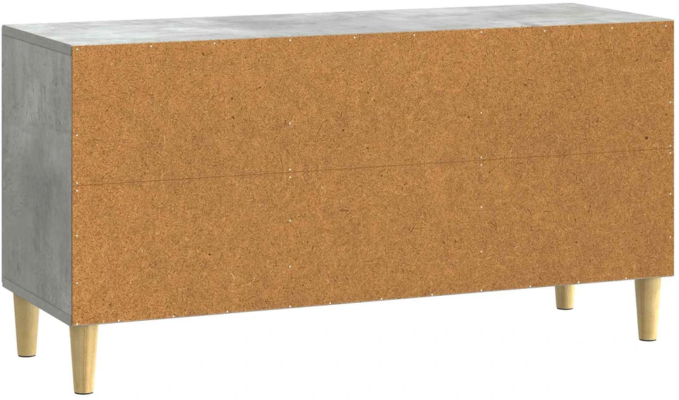 TV staliukas Televizoriaus spintelė 99 x 34,5 x 50 cm Betono pilka