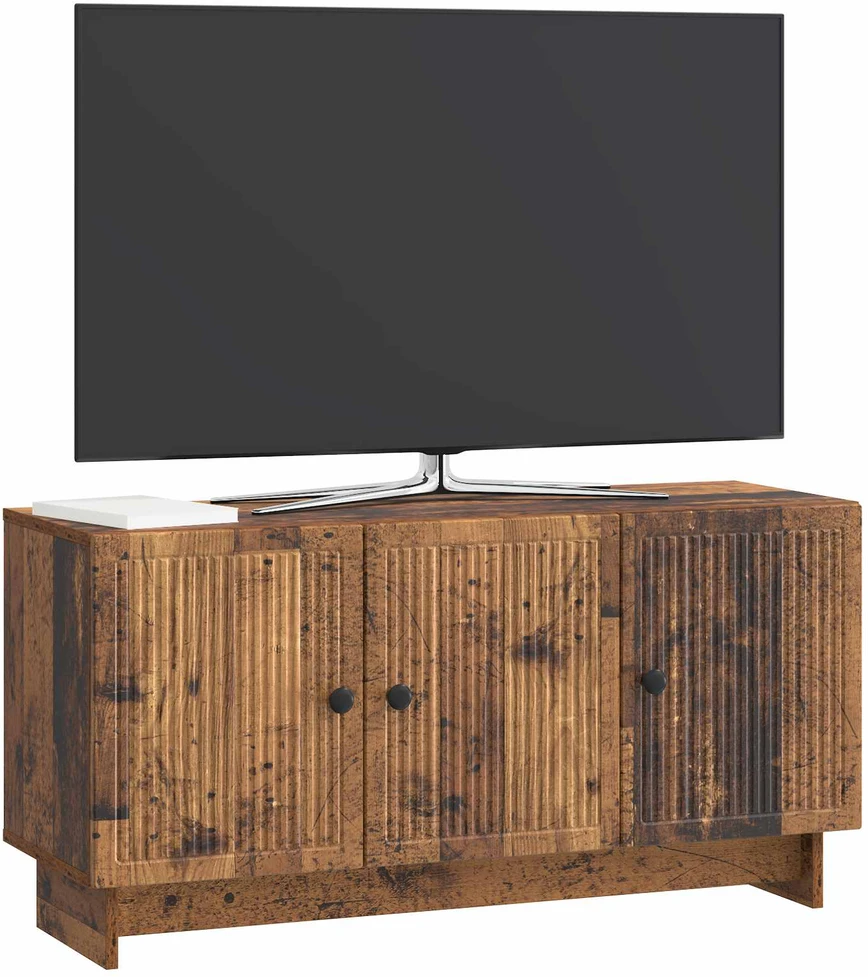 TV staliukas Televizoriaus spintelė 99 x 34,5 x 50 cm Sendintos medienos