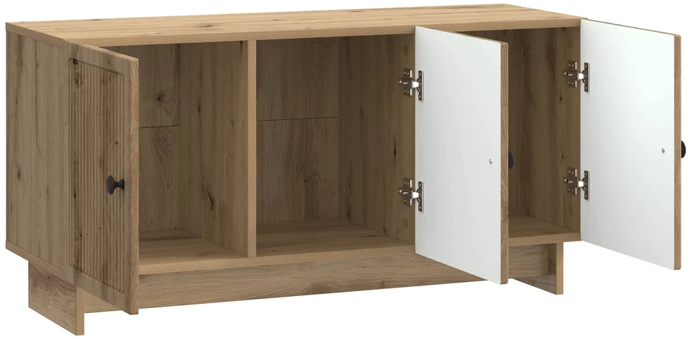 TV staliukas Televizoriaus spintelė 99 x 34,5 x 50 cm Artisano ąžuolo