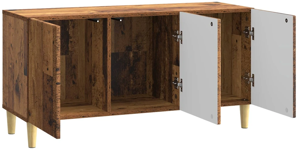 TV staliukas Televizoriaus spintelė 99 x 34,5 x 50 cm Sendintos medienos