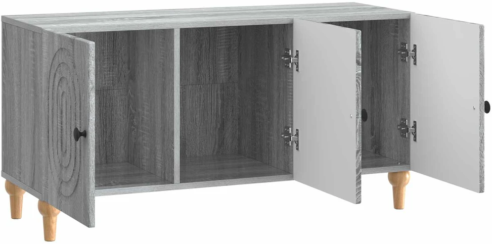 TV staliukas Televizoriaus spintelė 99 x 34,5 x 50 cm Pilka sonoma ąžuolo
