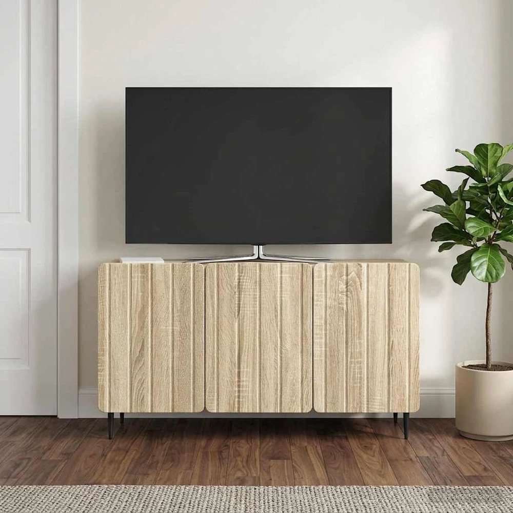 TV staliukas Televizoriaus spintelė 99 x 34,5 x 52 cm Sonoma ąžuolas
