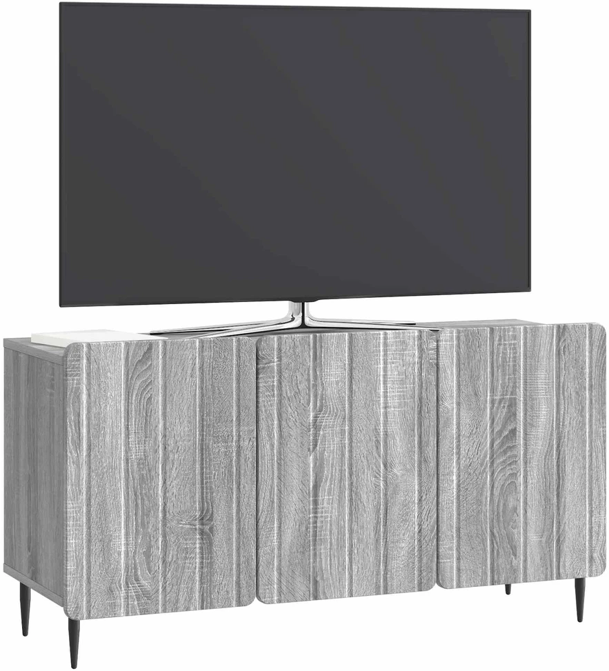 TV staliukas Televizoriaus spintelė 99 x 34,5 x 52 cm Pilka sonoma ąžuolo