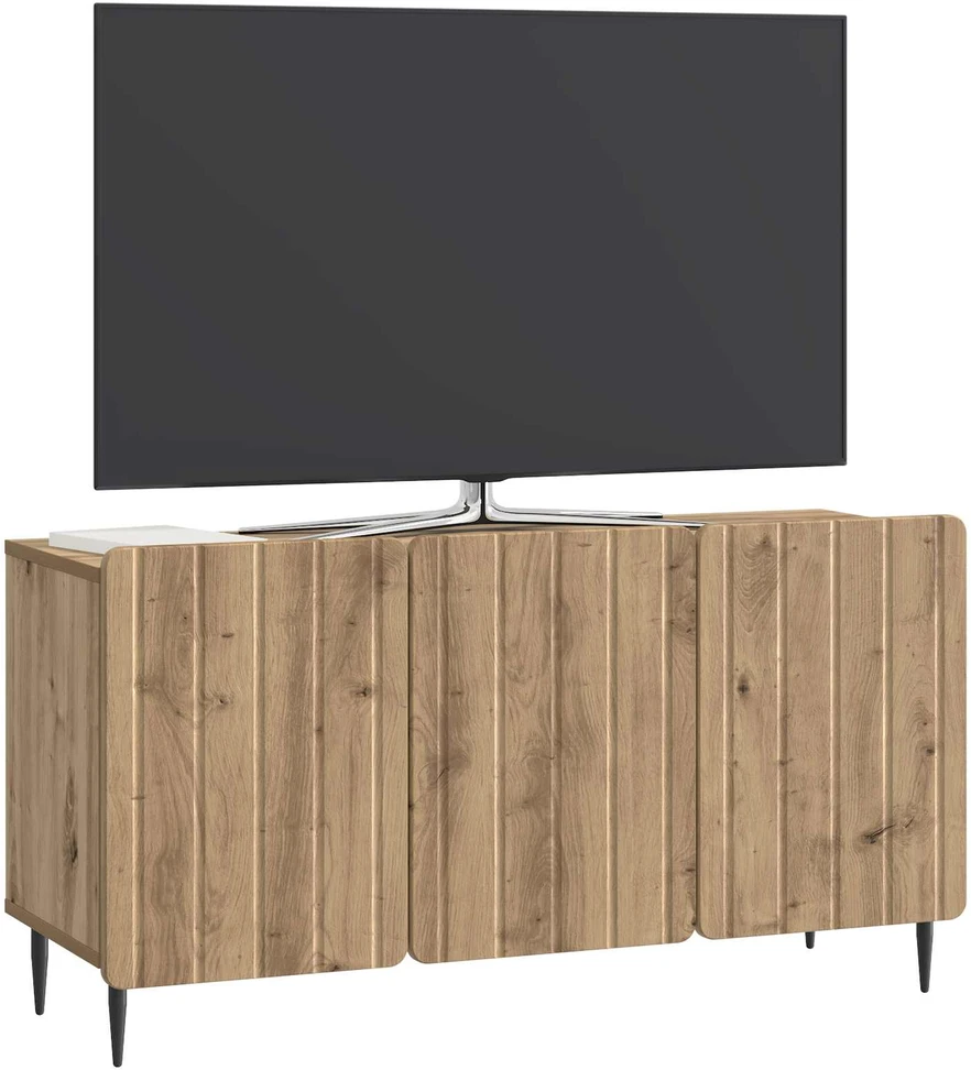 TV staliukas Televizoriaus spintelė 99 x 34,5 x 52 cm Artisano ąžuolo