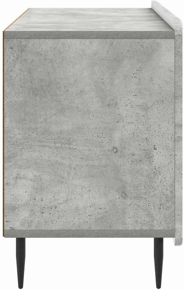 TV staliukas Televizoriaus spintelė 99 x 34,5 x 52 cm Betono pilka