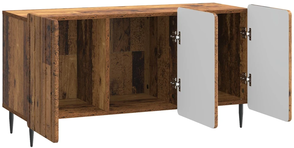 TV staliukas Televizoriaus spintelė 99 x 34,5 x 52 cm Sendintos medienos