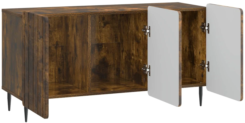 TV staliukas Televizoriaus spintelė 99 x 34,5 x 52 cm Dūminio ąžuolo