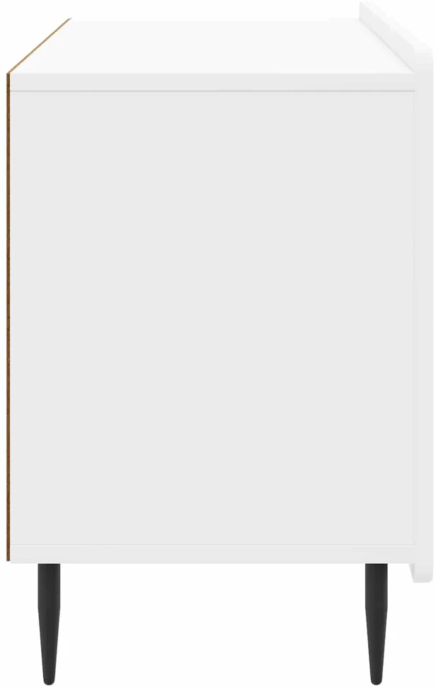 TV staliukas Televizoriaus spintelė 99 x 34,5 x 52 cm Itin blizgi balta