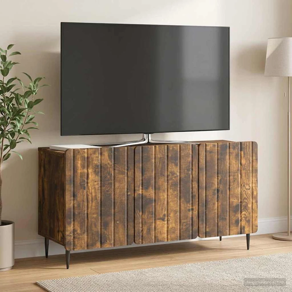 TV staliukas Televizoriaus spintelė 99 x 34,5 x 52 cm Dūminio ąžuolo