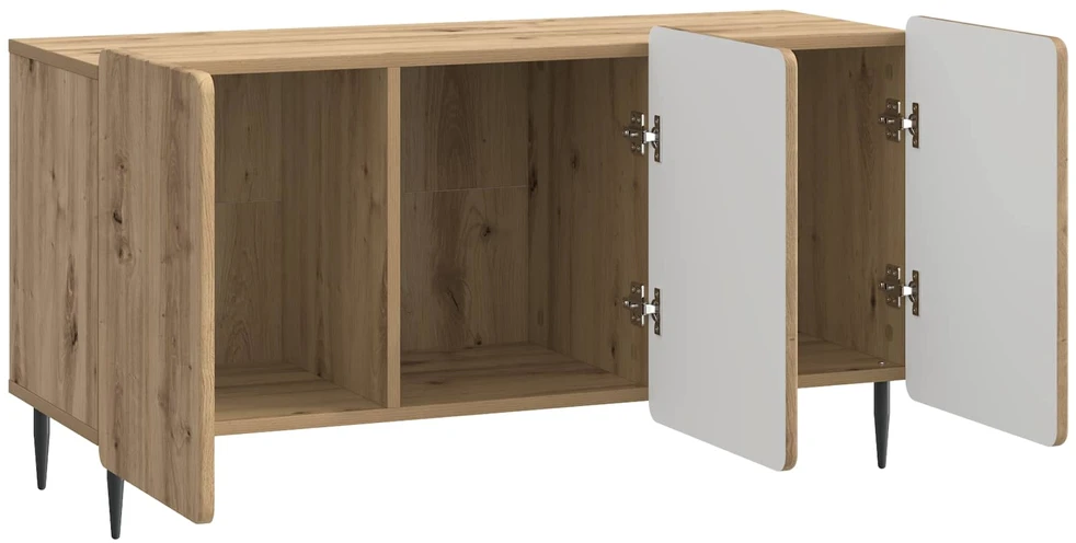TV staliukas Televizoriaus spintelė 99 x 34,5 x 52 cm Artisano ąžuolo