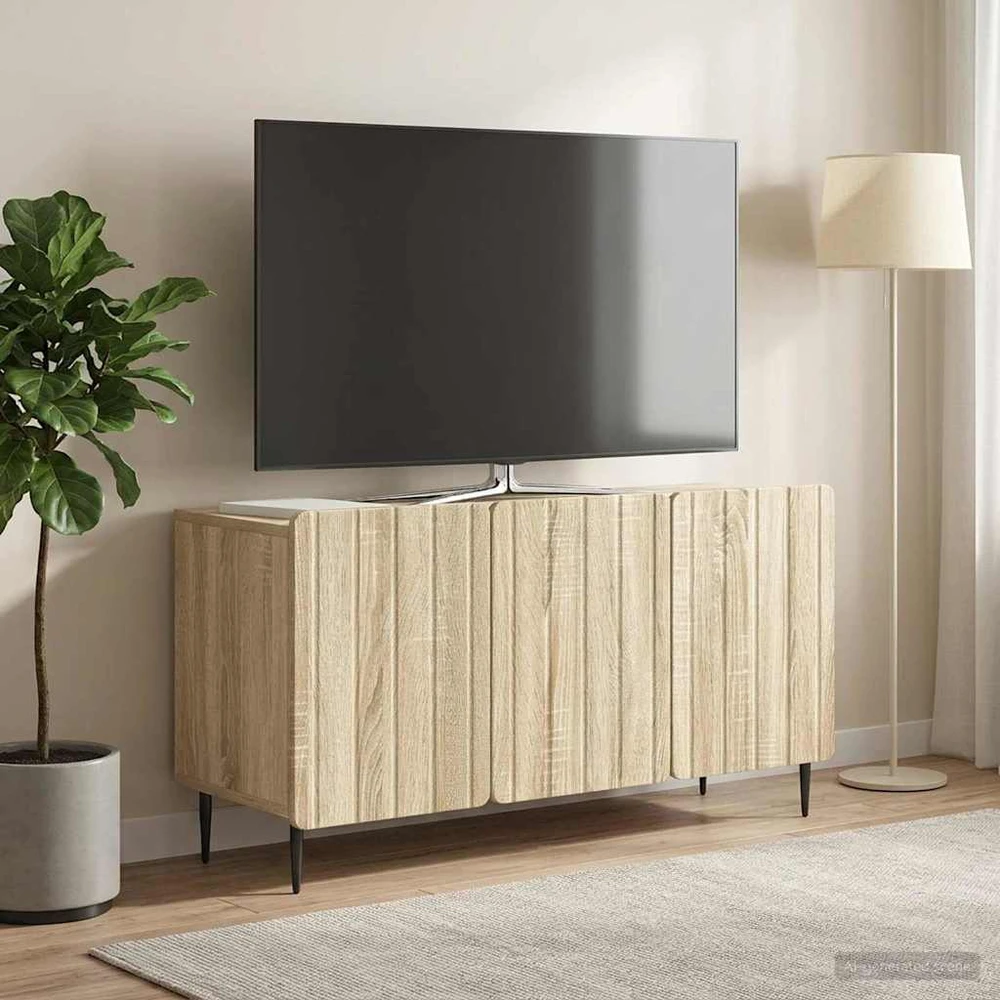 TV staliukas Televizoriaus spintelė 99 x 34,5 x 52 cm Sonoma ąžuolas