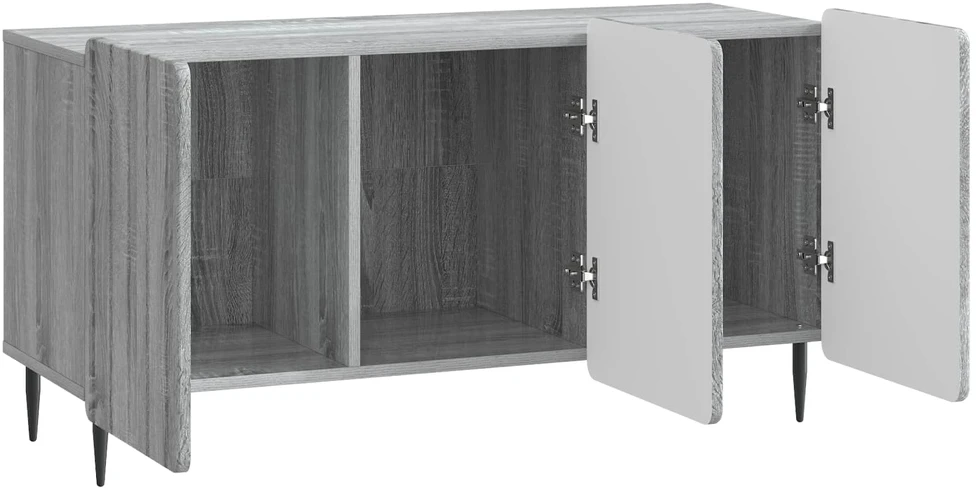 TV staliukas Televizoriaus spintelė 99 x 34,5 x 52 cm Pilka sonoma ąžuolo