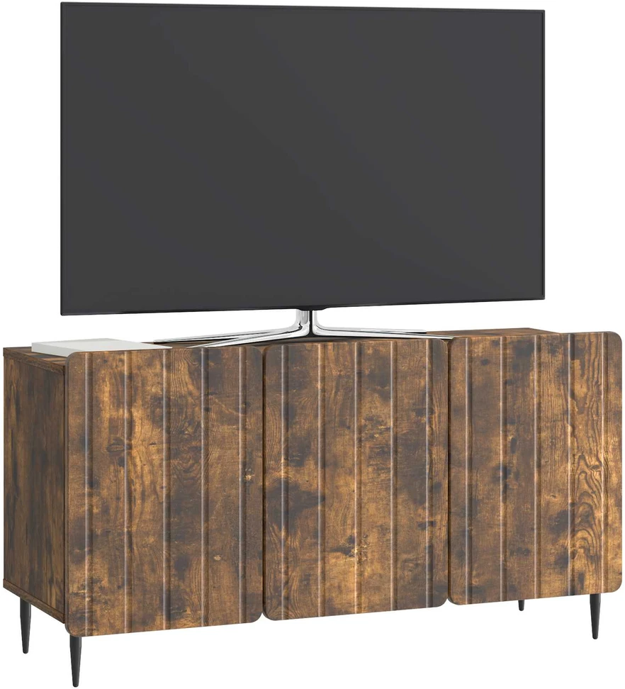 TV staliukas Televizoriaus spintelė 99 x 34,5 x 52 cm Dūminio ąžuolo