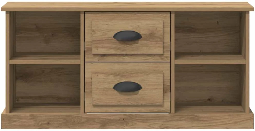 TV staliukas Televizoriaus spintelė 99,5 x 35,5 x 48 cm Amatininkų ąžuolas