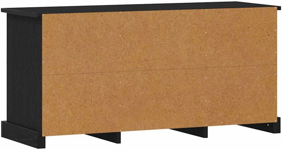 TV staliukas Televizoriaus spintelė 99,5 x 35,5 x 48 cm Juodas ąžuolas