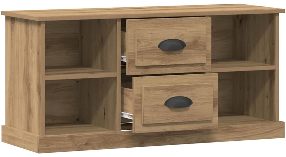 TV staliukas Televizoriaus spintelė 99,5 x 35,5 x 48 cm Amatininkų ąžuolas
