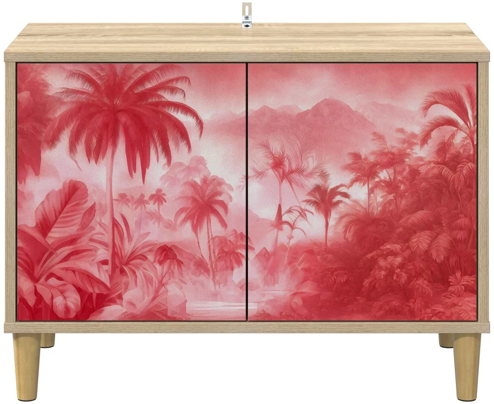 TV staliukas Televizoriaus spintelė AACHEN 69 x 33 x 50 cm Sonoma ąžuolo