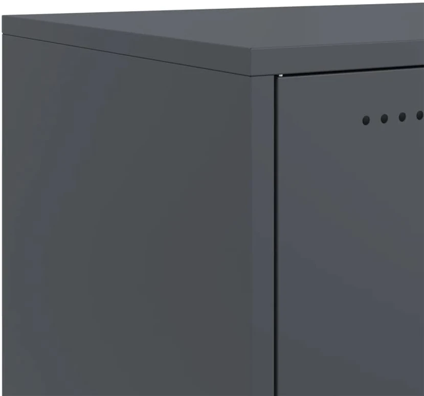 TV staliukas Televizoriaus spintelė, antracito, 100,5x39x43,5cm, plienas