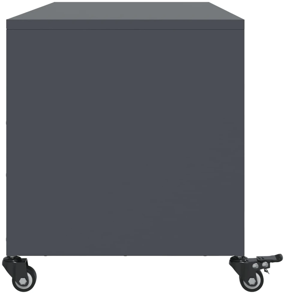 TV staliukas Televizoriaus spintelė, antracito, 100,5x39x43,5cm, plienas