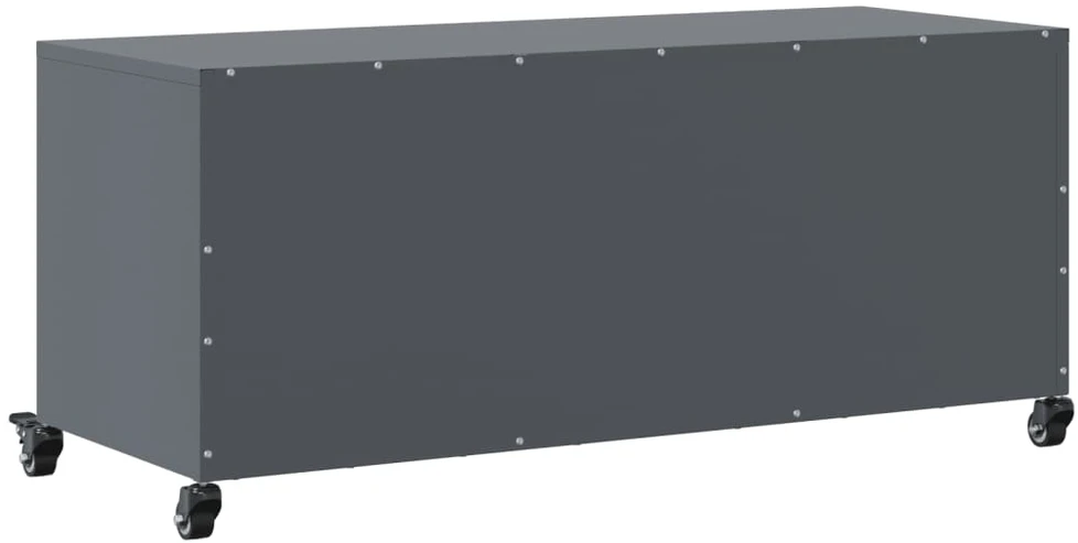 TV staliukas Televizoriaus spintelė, antracito, 100,5x39x43,5cm, plienas