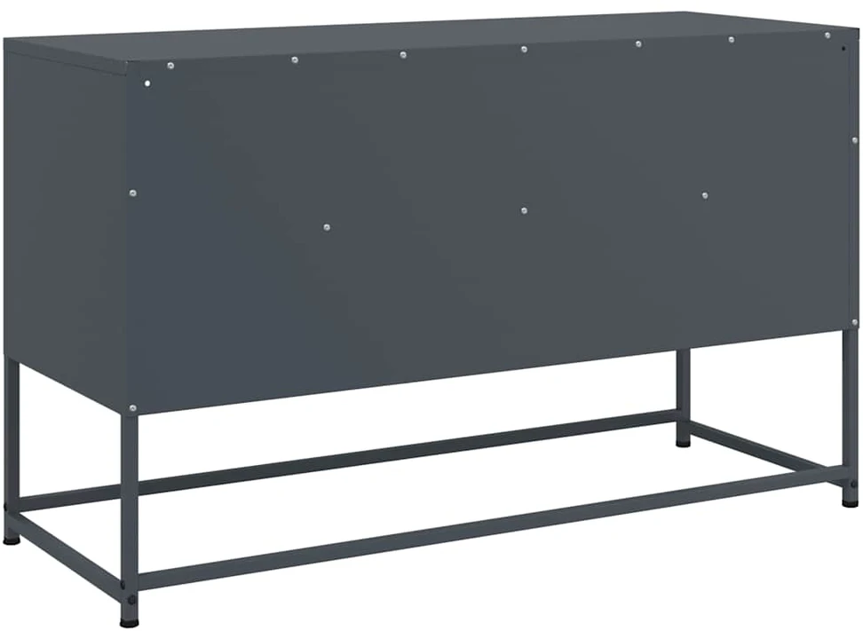 TV staliukas Televizoriaus spintelė, antracito, 100,5x39x60,5cm, plienas