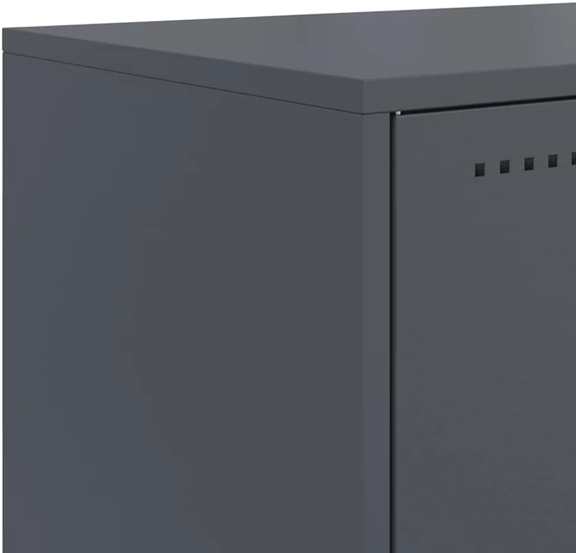 TV staliukas Televizoriaus spintelė, antracito, 68,5x39x60,5cm, plienas
