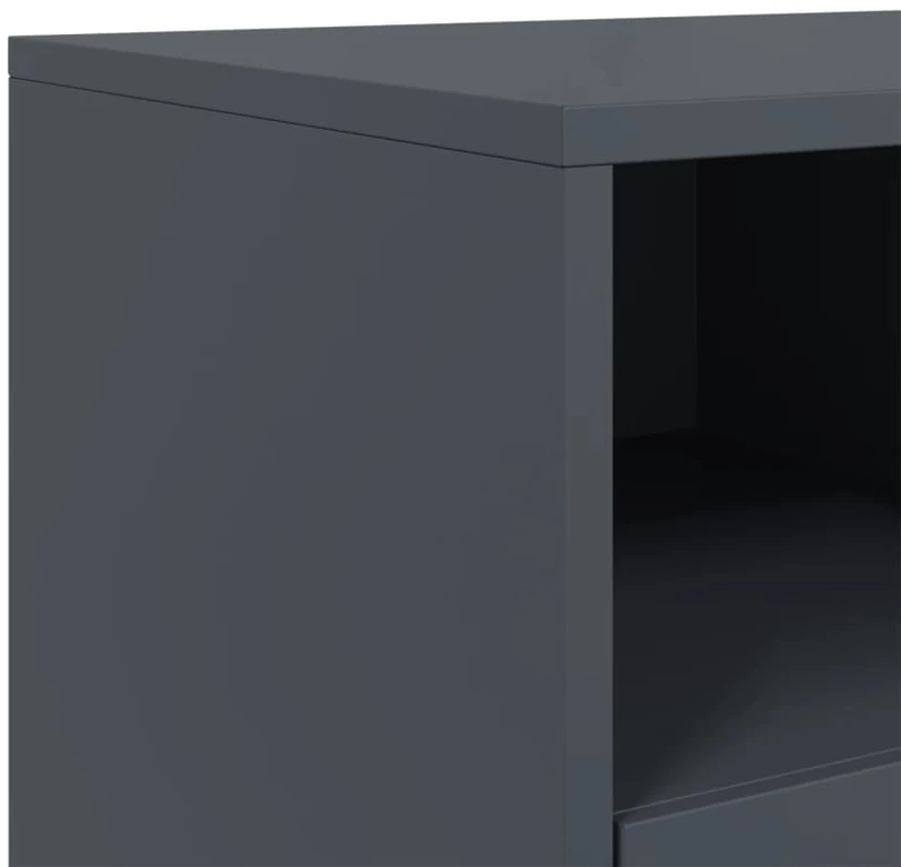 TV staliukas Televizoriaus spintelė, antracito, 68x39x43,5cm, plienas