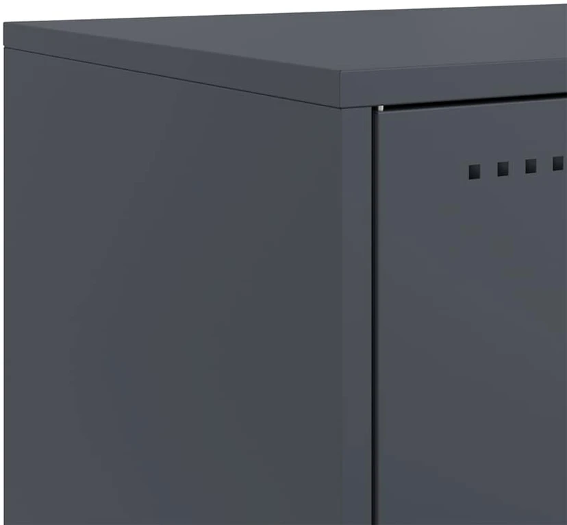 TV staliukas Televizoriaus spintelė, antracito, 68x39x60,5cm, plienas